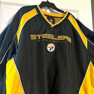 NFL STEELERS PULLOVER WINDBREAKER